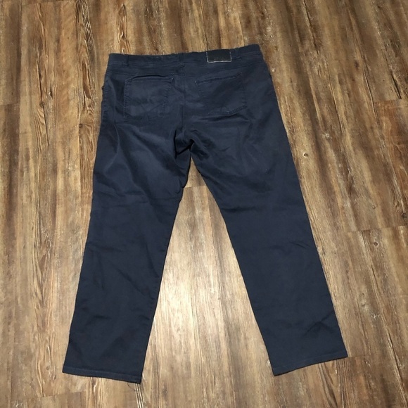 Brax Pants Mens 40x34 Cooper Fancy Flat Front Chino Regular Fit Straight Leg - Picture 6 of 8